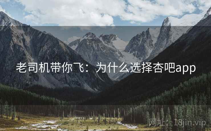 老司机带你飞：为什么选择杏吧app